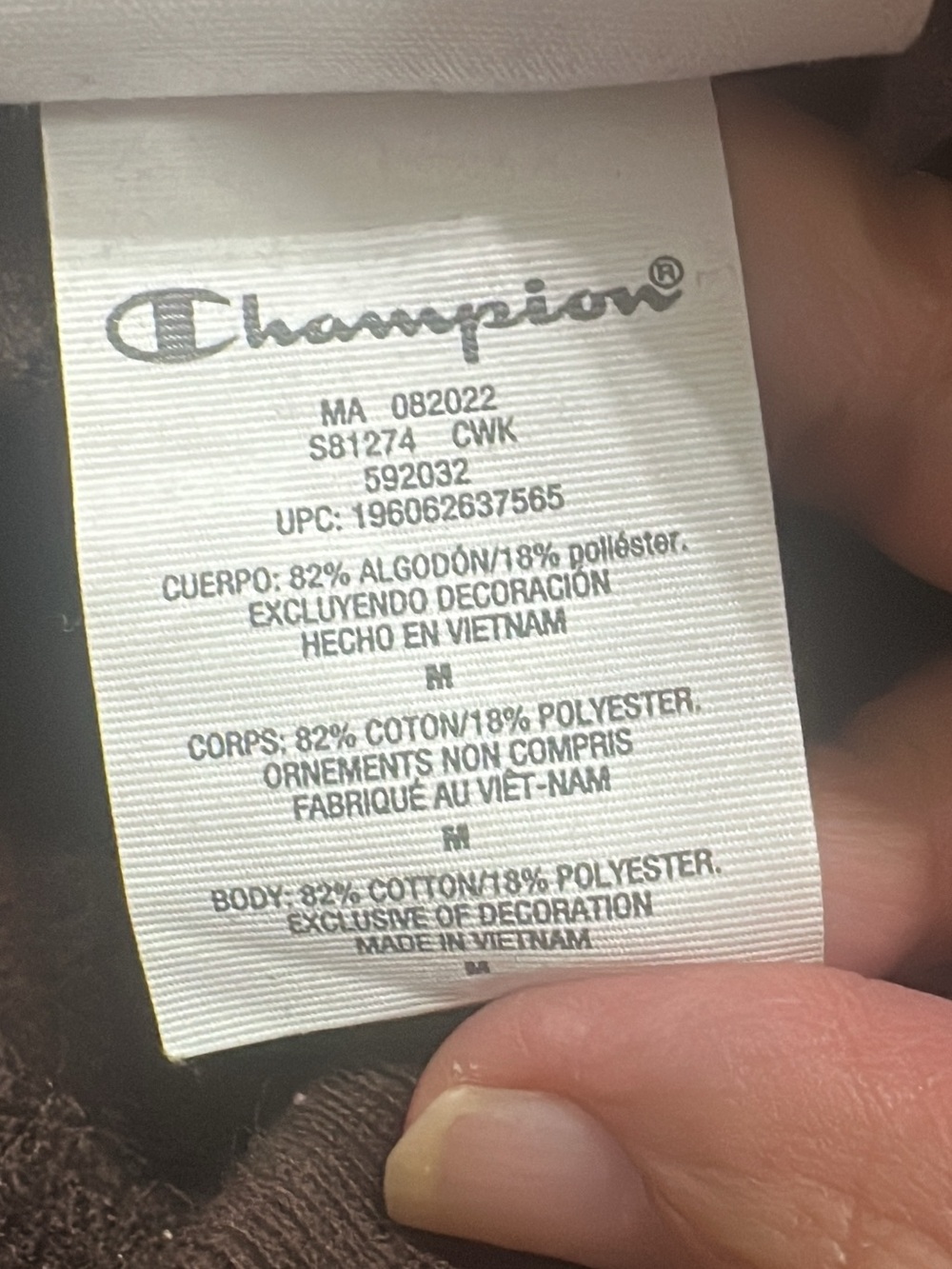 Champion UO Exclusive Reverse Weave Short Sleeve Crew Neck Sweatshirt. (mix36) - Picture 9 of 9